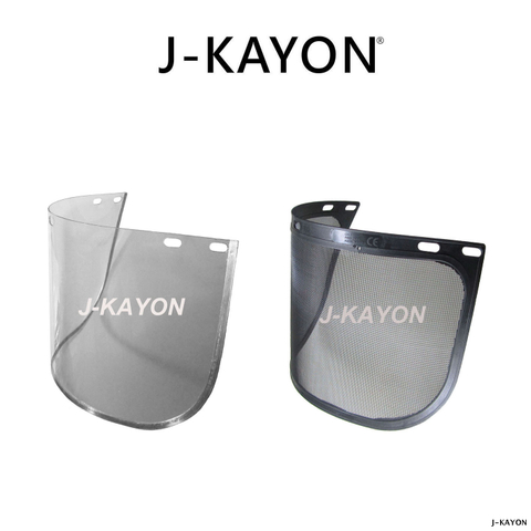 防護面罩用保護片-透明型/鐵網型