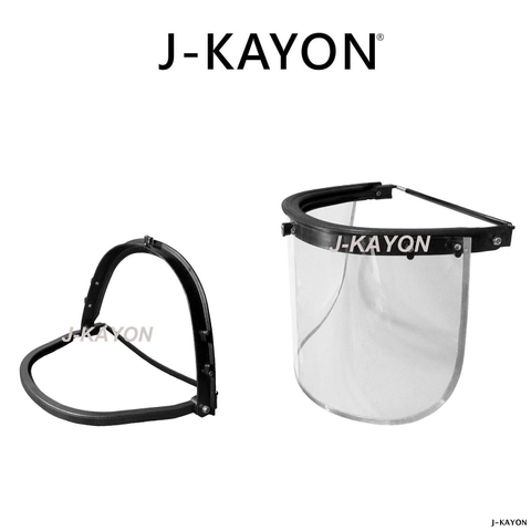 防護面罩-夾帽型與夾帽器